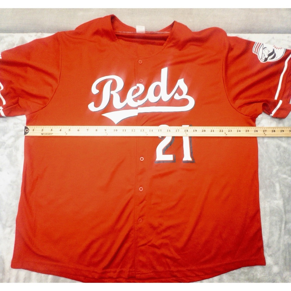 MLB SGA Cincinnati Reds Hunter Greene Jersey Mens XL Baseball - Picture 5 of 6